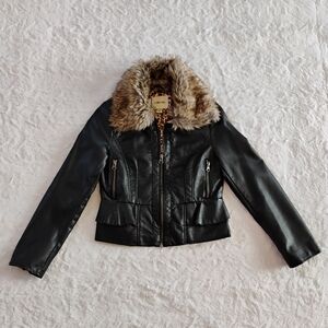 Cherokee Faux Leather Jacket